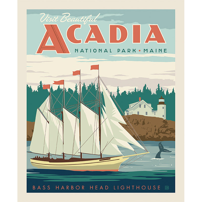 National Parks - National Park Acadia Panel