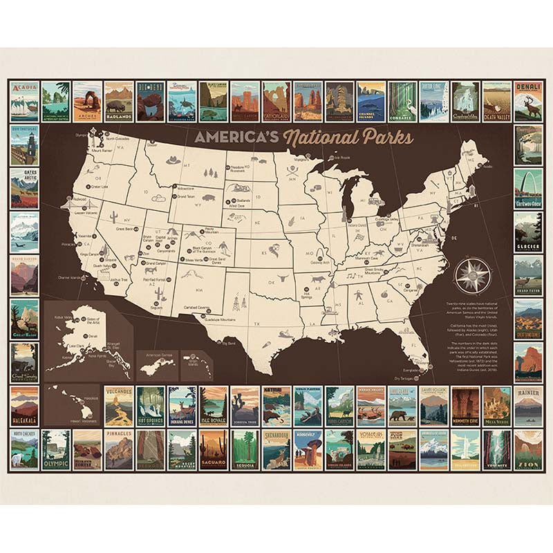National Parks - Poster Panel Primary Image