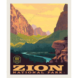 National Parks - Zion Poster Panel