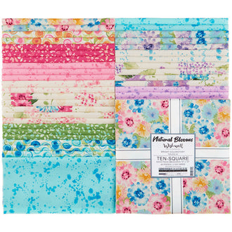 Natural Blooms Bright Ten Squares