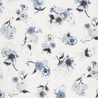 Natural Blooms - Flowers Dove Yardage