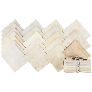 Naturally Neutral Batik Solids Fat Quarter Bundle Primary Image