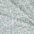 Nature's Notebook Knits - Aqua Small Floral Yardage
