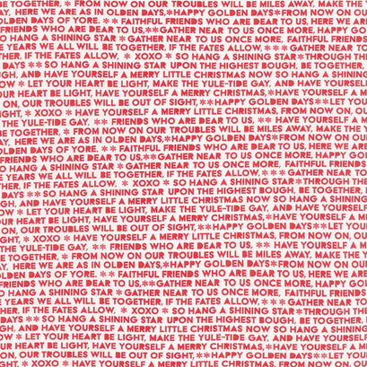 Naughty or Nice - Carols Snow Apple Yardage