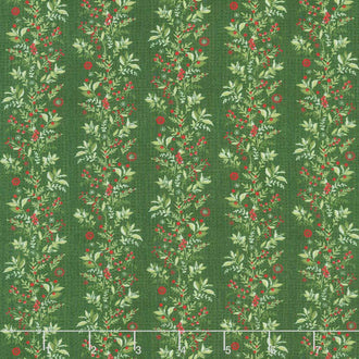 Naughty or Nice - Garland Winter Spruce Yardage