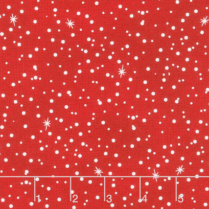 Naughty or Nice - Snowflurry Baked Apple Yardage