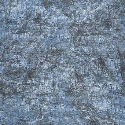New Dawn - Elephant Texture Blue Digitally Printed Yardage