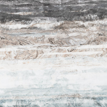 New Dawn - Textured Ombre Blue Digitally Printed Yardage