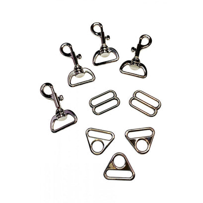 Nickel Parker Pack Hardware Kit