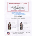 Nikolas Quilt Labels