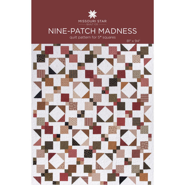Nine-Patch Madness Quilt Pattern by Missouri Star Primary Image