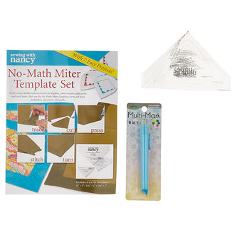 No Math Miter Templates and Book Set