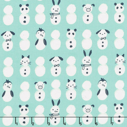 Noel - Snow Babies Mint Yardage