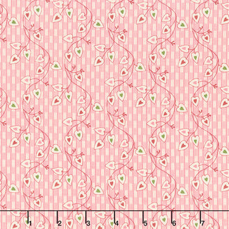 Noel - Sweetheart Flocked Yardage