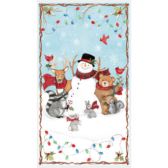 Nose to Nose - Snowman Multi Panel