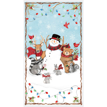 Nose to Nose - Snowman Multi Panel