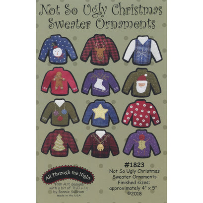 Not So Ugly Christmas Sweater Ornaments Pattern