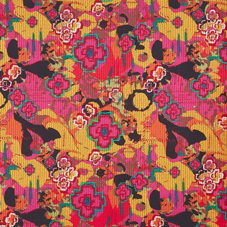 Nuncia - Flowers Everywhere Intention Yellow Yardage