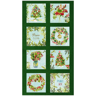 O Christmas Tree - Tree Block Forest Panel