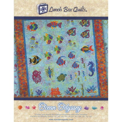 Ocean Odyssey Pattern with Embroidery CD