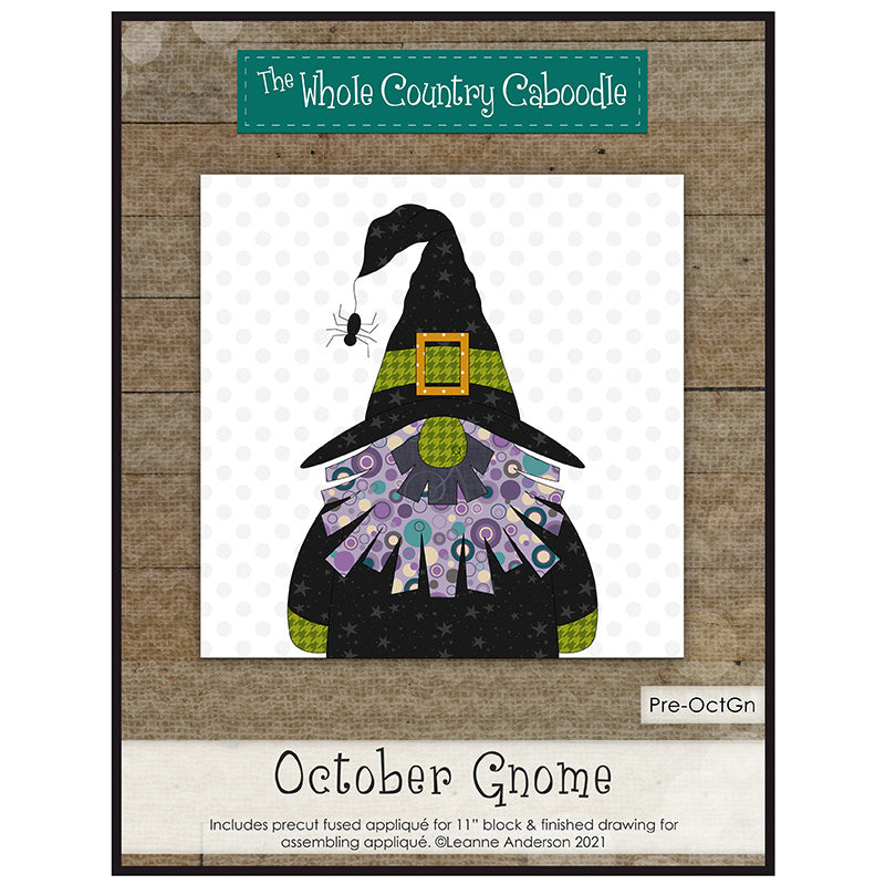 October Gnome Precut Fused Appliqué Pack Primary Image