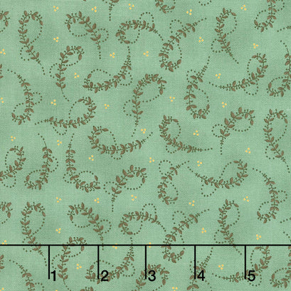 October Morning - Infinity Sprays Blue Yardage