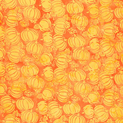 October Twist Batiks - Pumpkin Blush Yardage