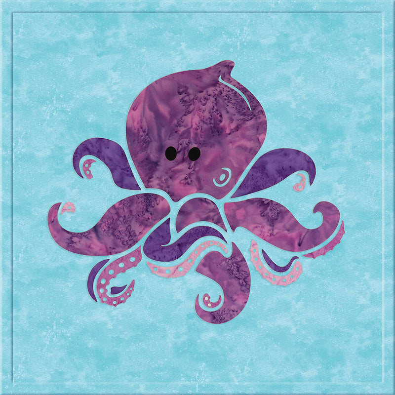 Entrapped Octopus Iron on Patches Wholesale - FJ Creations