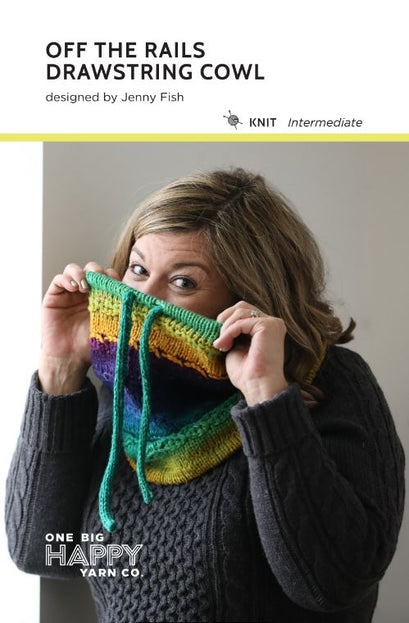Off The Rails Cowl Printed Knitting Pattern