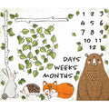 Oh How They Grow - Forest White Digitally Printed Panel