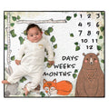 Oh How They Grow - Forest White Digitally Printed Panel