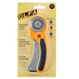 Olfa 45mm Ergonomic Rotary Cutter****DO NOT USE DUPLICATE OF NOT188