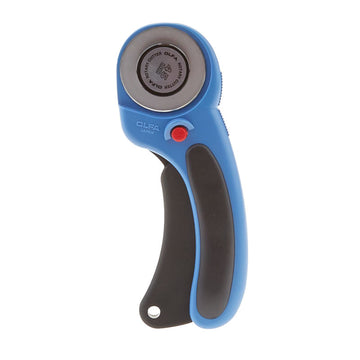 Olfa Splash 45mm Ergonomic Rotary Cutter Pacific Blue Alternative View #1