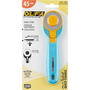 Olfa Splash Aqua 45mm Rotary Cutter