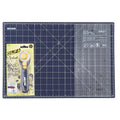 Olfa Splash Navy Rotary Cutter, Mat & Ruler