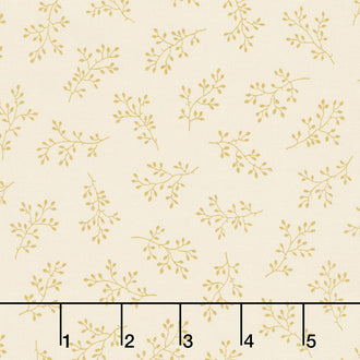 Olive Branch - Cream Yardage