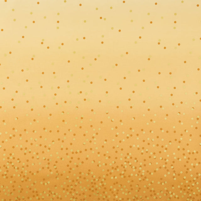 Ombre Confetti Metallic - Honey Yardage