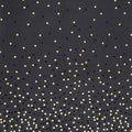 Ombre Confetti Metallic - Soft Black Yardage Primary Image