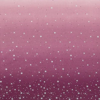Ombre Fairy Dust Metallic - Plum Yardage