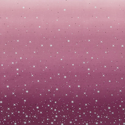Ombre Fairy Dust Metallic - Plum Yardage