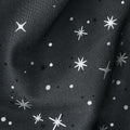 Ombre Fairy Dust Metallic - Soft Black Yardage
