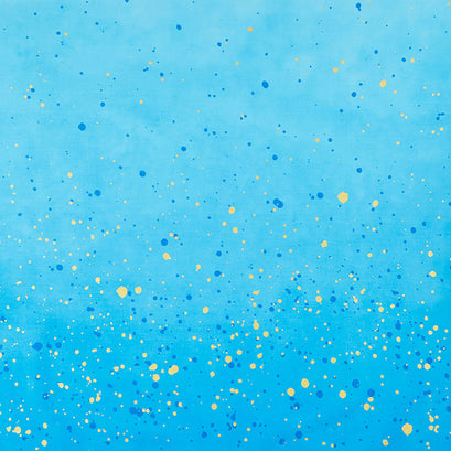 Ombre Galaxy Metallic - Arctic Metallic Yardage