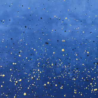 Ombre Galaxy Metallic - Blueberry Metallic Yardage