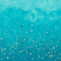 Ombre Galaxy Metallic - Turquoise Metallic Yardage