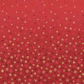 Ombre Snowflake - Ombre Snowflake Red Metallic Yardage