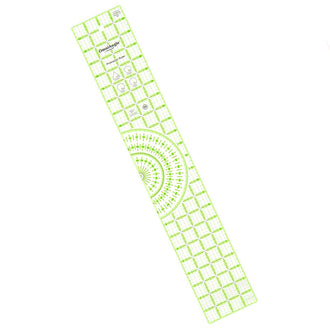 Omnigrip 4" x 24" Protractor Ruler