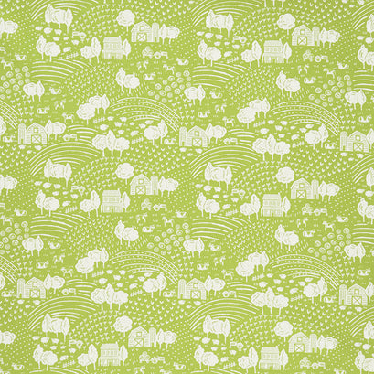 On the Farm - The Heartland Green Yardage