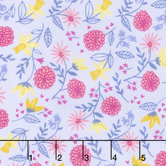 Once Upon a Time - Royal Garden Lavender Yardage