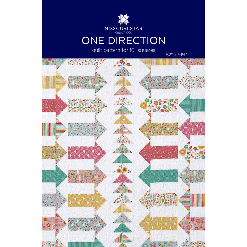 One Direction Quilt Pattern by Missouri Star
