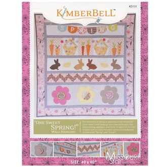 One Sweet Spring Wall Hanging Pattern